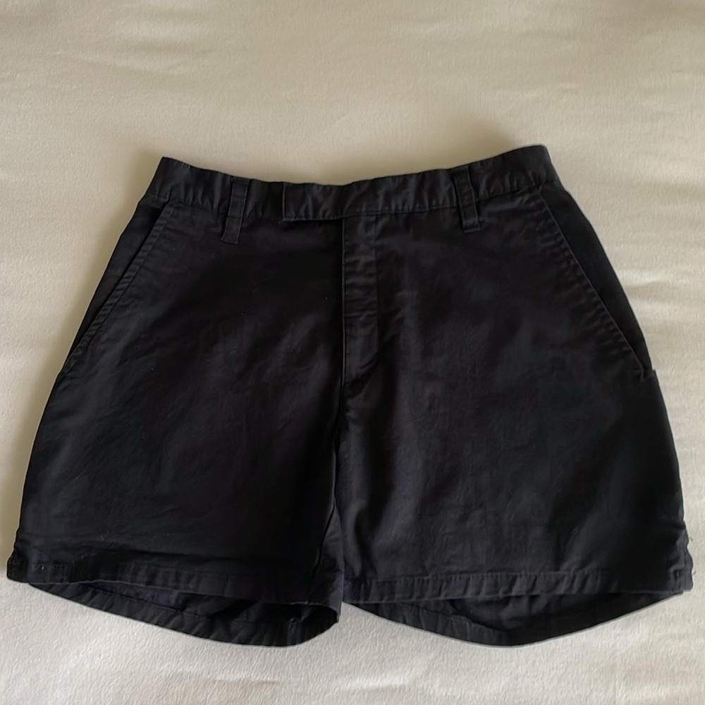 Size 4 black dress shorts